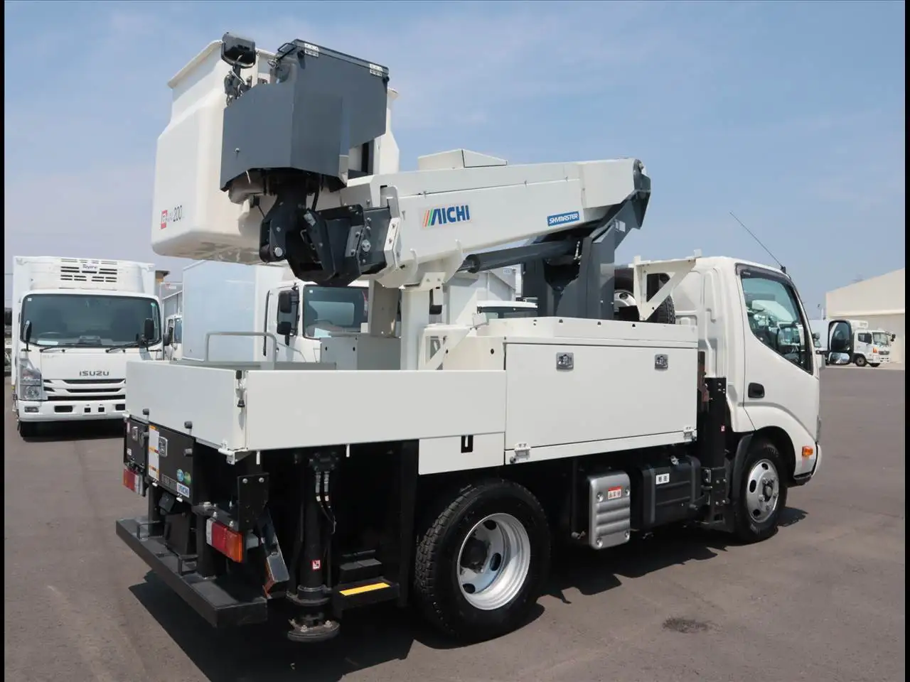 日野 デュトロ 小型 高所・建柱車 高所作業車 2RG-XZU600Xの中古トラック画像3