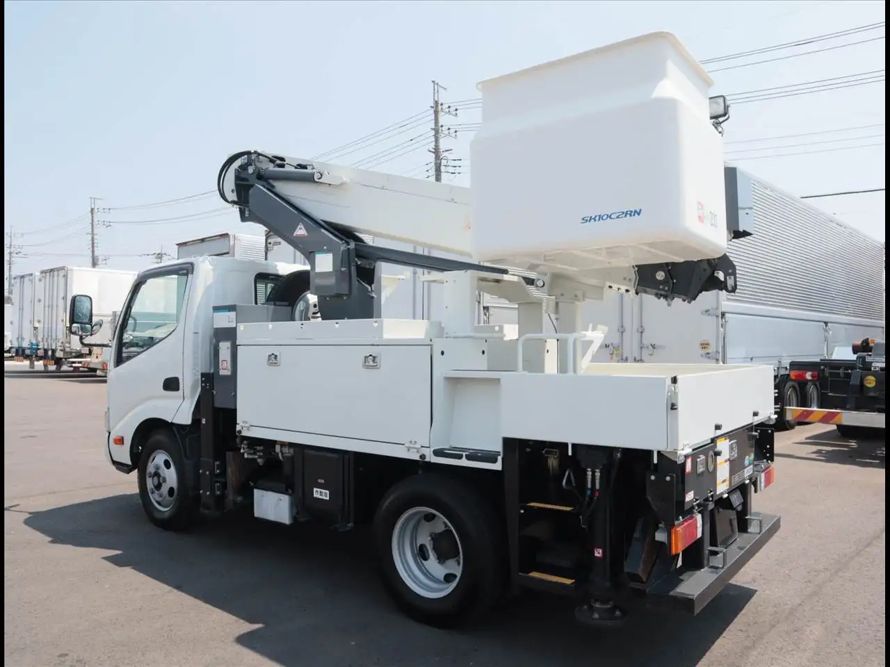 日野 デュトロ 小型 高所・建柱車 高所作業車 2RG-XZU600Xの中古トラック画像5