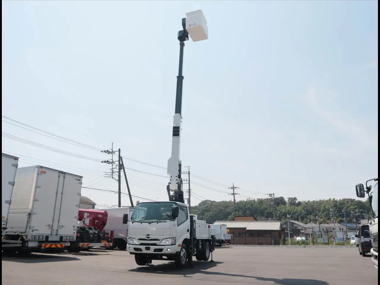 日野 デュトロ 小型 高所・建柱車 高所作業車 2RG-XZU600Xの中古トラック画像6
