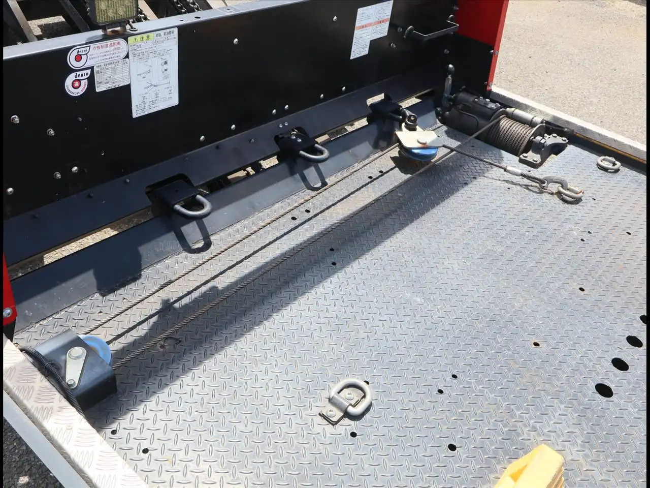 三菱 キャンター 小型 車両重機運搬 ラジコン ウインチの中古トラック画像8