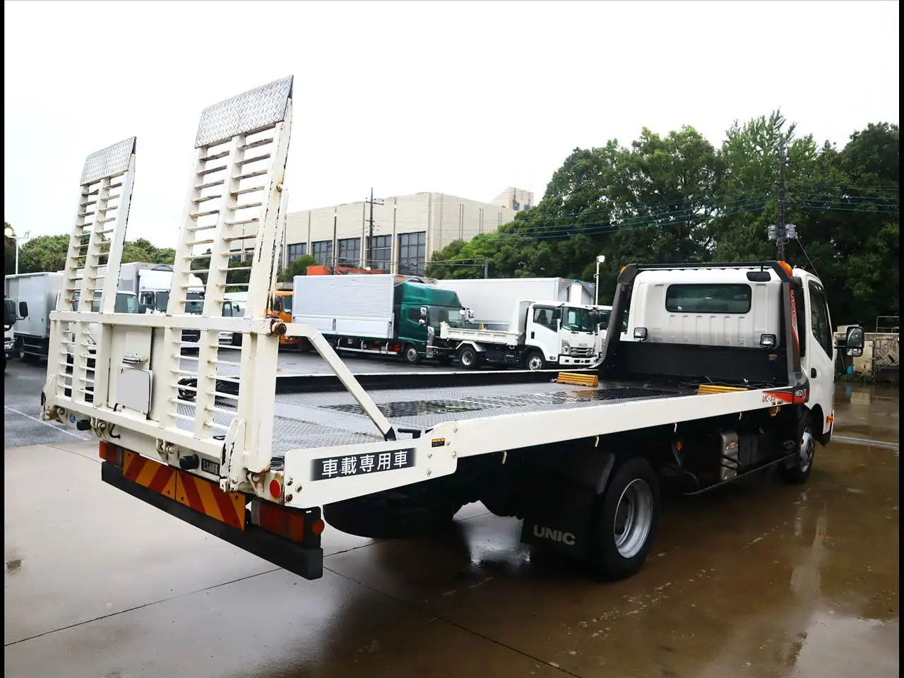 日野 デュトロ 小型 車両重機運搬 ラジコン ウインチの中古トラック画像3
