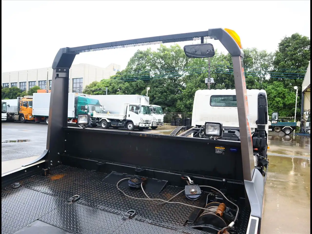 日野 デュトロ 小型 車両重機運搬 ラジコン ウインチの中古トラック画像7