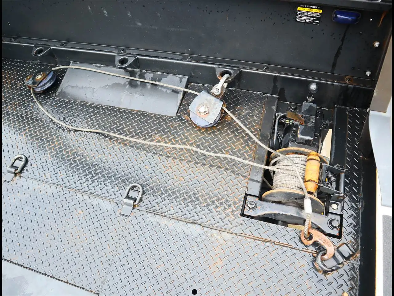 日野 デュトロ 小型 車両重機運搬 ラジコン ウインチの中古トラック画像8