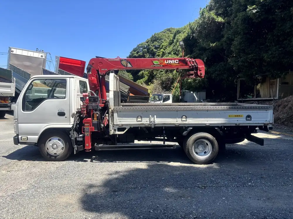 いすゞ エルフ 小型 クレーン付 4段 ラジコンの中古トラック画像6
