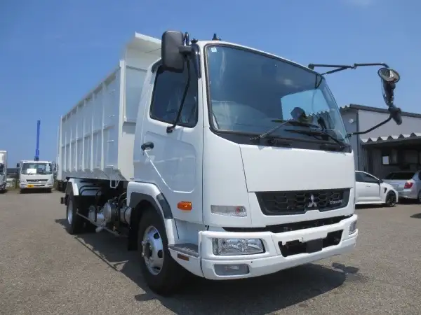 三菱 ファイター 中型/増トン ダンプ 土砂禁 2KG-FK72Fの中古トラック画像4