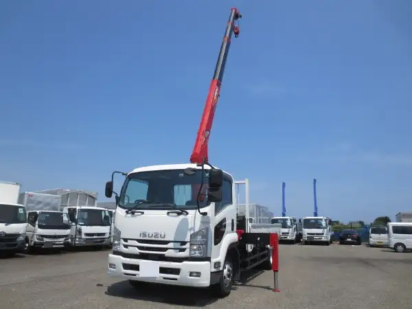 いすゞ フォワード 中型/増トン クレーン付 4段 ラジコンの中古トラック画像2