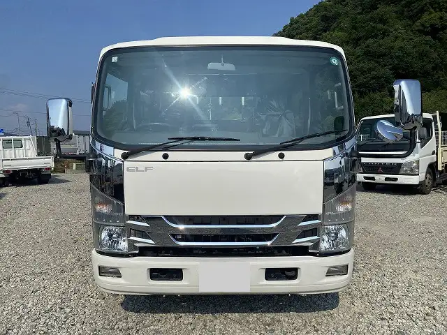 いすゞ エルフ 小型 平ボディ Wキャブ 床鉄板の中古トラック画像2