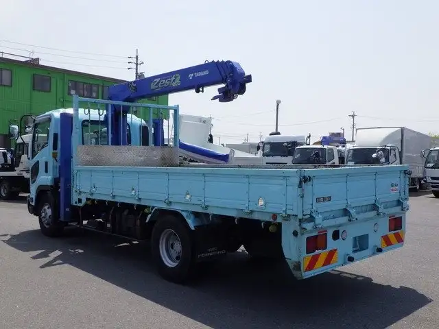 いすゞ フォワード 中型/増トン 車両重機運搬 4段クレーン ラジコンの中古トラック画像3