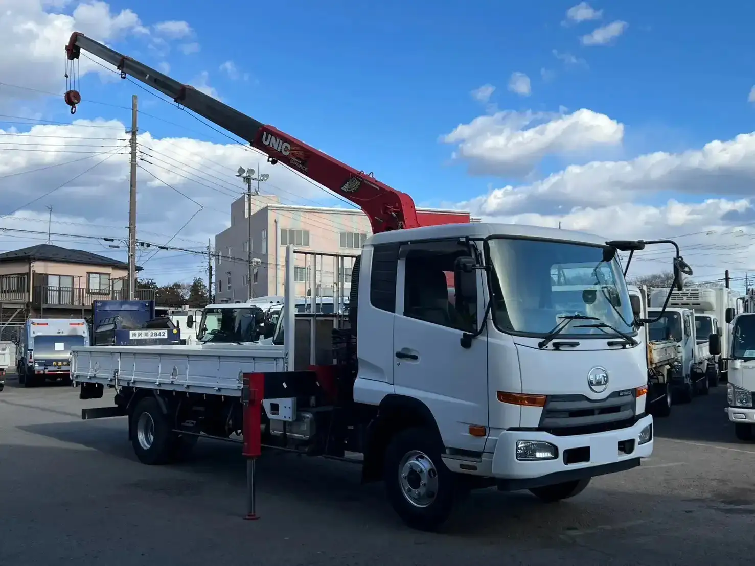 日産UD コンドル 中型/増トン クレーン付 4段 ラジコンの中古トラック画像2