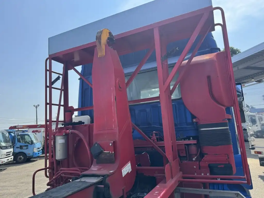 三菱 スーパーグレート 大型 アームロール ハイルーフ ツインホイストの中古トラック画像5