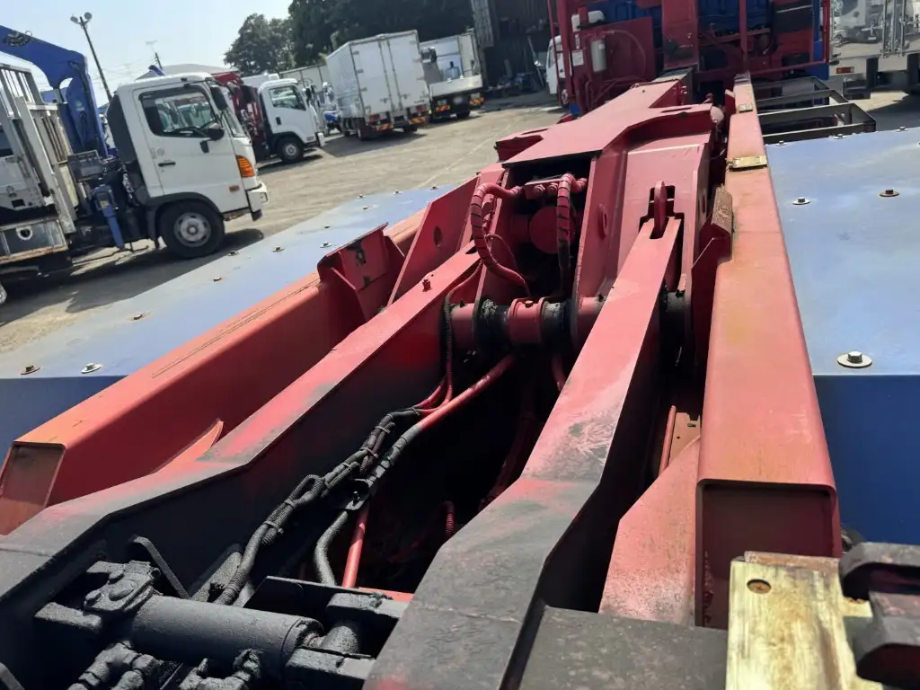 三菱 スーパーグレート 大型 アームロール ハイルーフ ツインホイストの中古トラック画像6