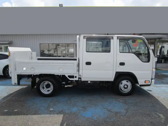 いすゞ エルフ 小型 平ボディ Wキャブ パワーゲートの中古トラック画像3