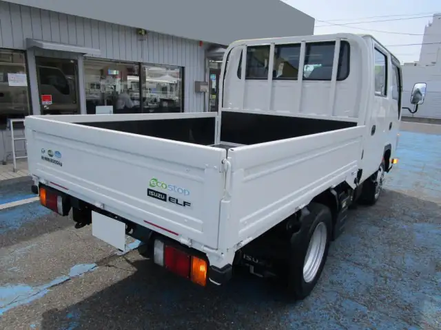 いすゞ エルフ 小型 平ボディ Wキャブ TRG-NJR85Aの中古トラック画像4