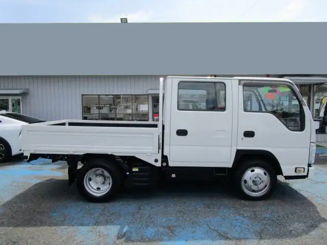 いすゞ エルフ 小型 平ボディ Wキャブ TRG-NJR85Aの中古トラック画像3