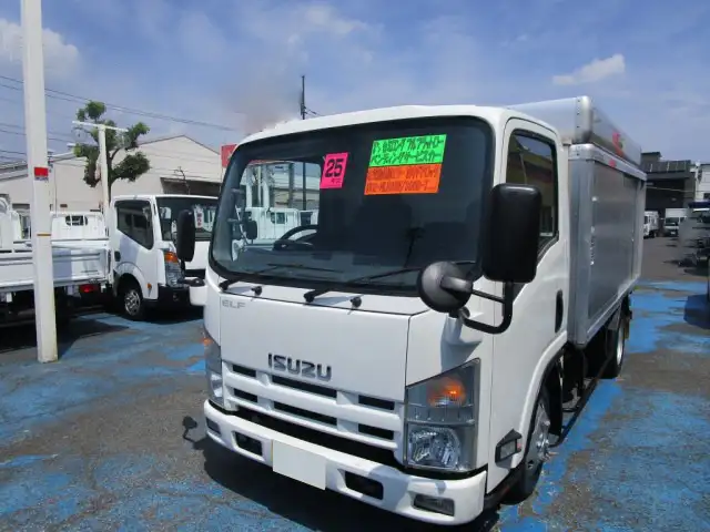 いすゞ エルフ 小型 アルミバン ボトルカー サイドドア の中古トラック【車両No.194932】