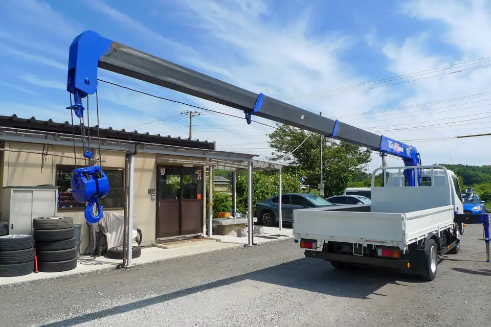 日野 デュトロ 小型 クレーン付 4段 ラジコンの中古トラック画像6