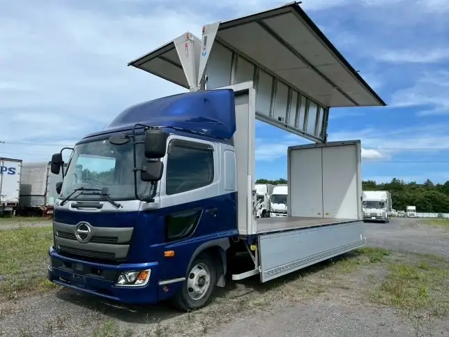 日野 レンジャー 中型/増トン ウイング ベッド 2KG-FD2ABAの中古トラック画像11