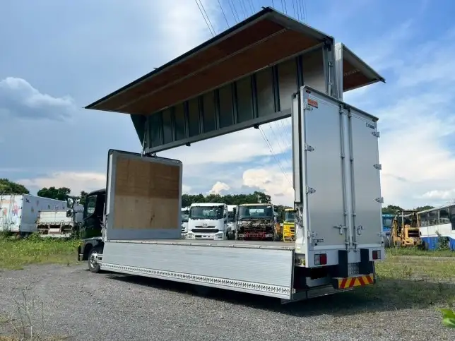 日野 レンジャー 中型/増トン ウイング ベッド 2KG-FD2ABAの中古トラック画像9