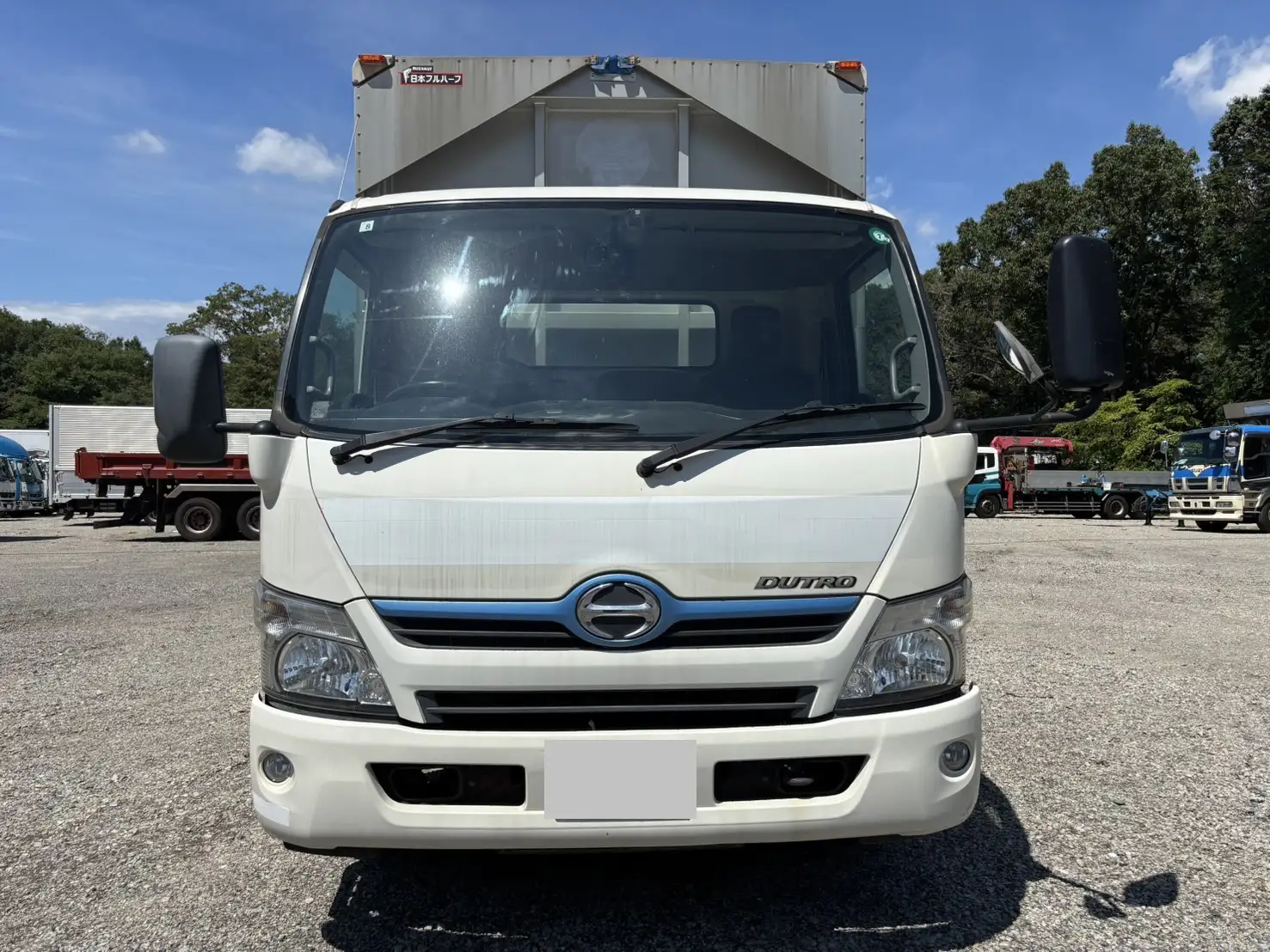 日野 デュトロ 小型 アルミバン パワーゲート TSG-XKU710Mの中古トラック画像2