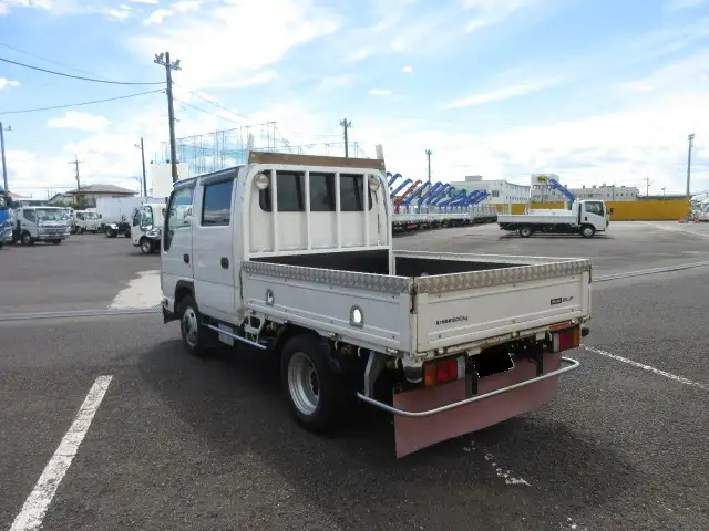 いすゞ エルフ 小型 平ボディ Wキャブ 床鉄板の中古トラック画像5