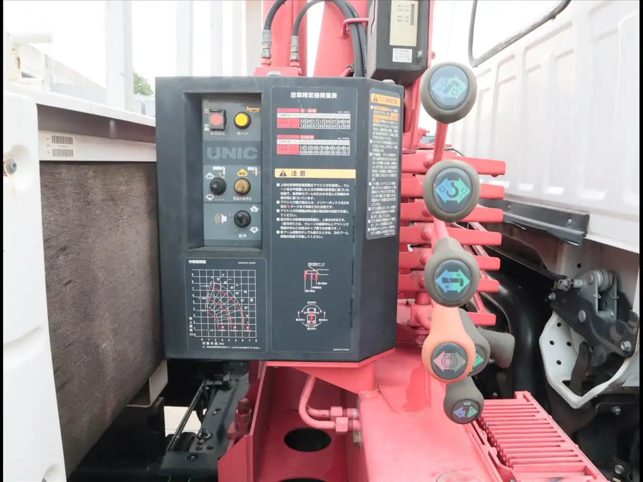日産 アトラス 小型 クレーン付 床鉄板 3段の中古トラック画像12
