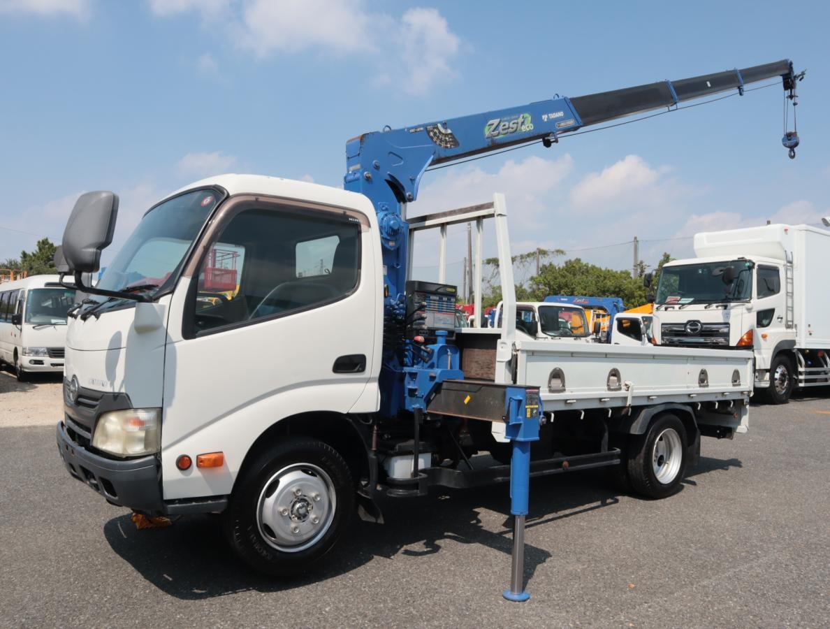日野 デュトロ 小型 クレーン付 標準ロング
