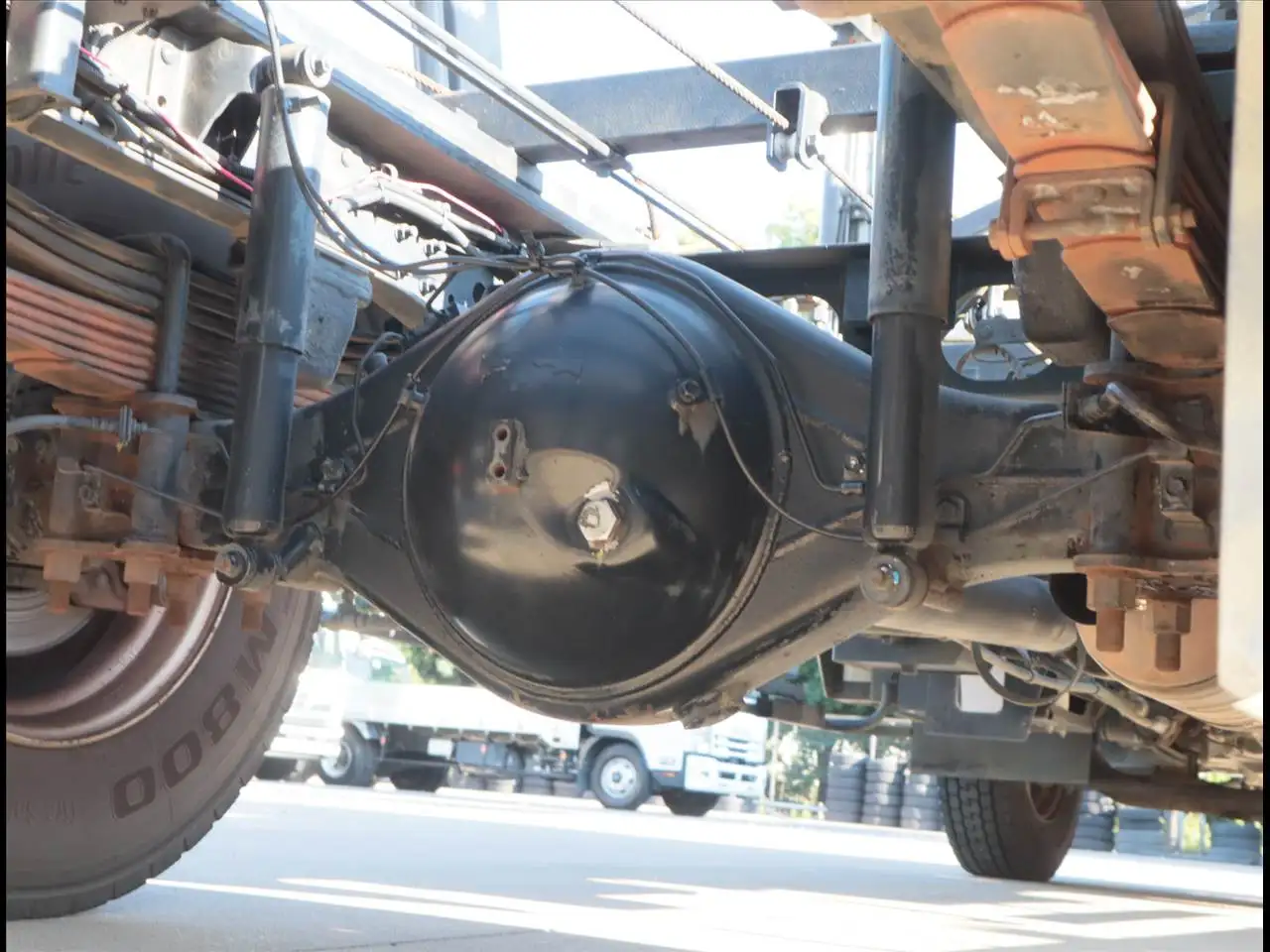 三菱 キャンター 小型 車両重機運搬 ラジコン ウインチの中古トラック画像16