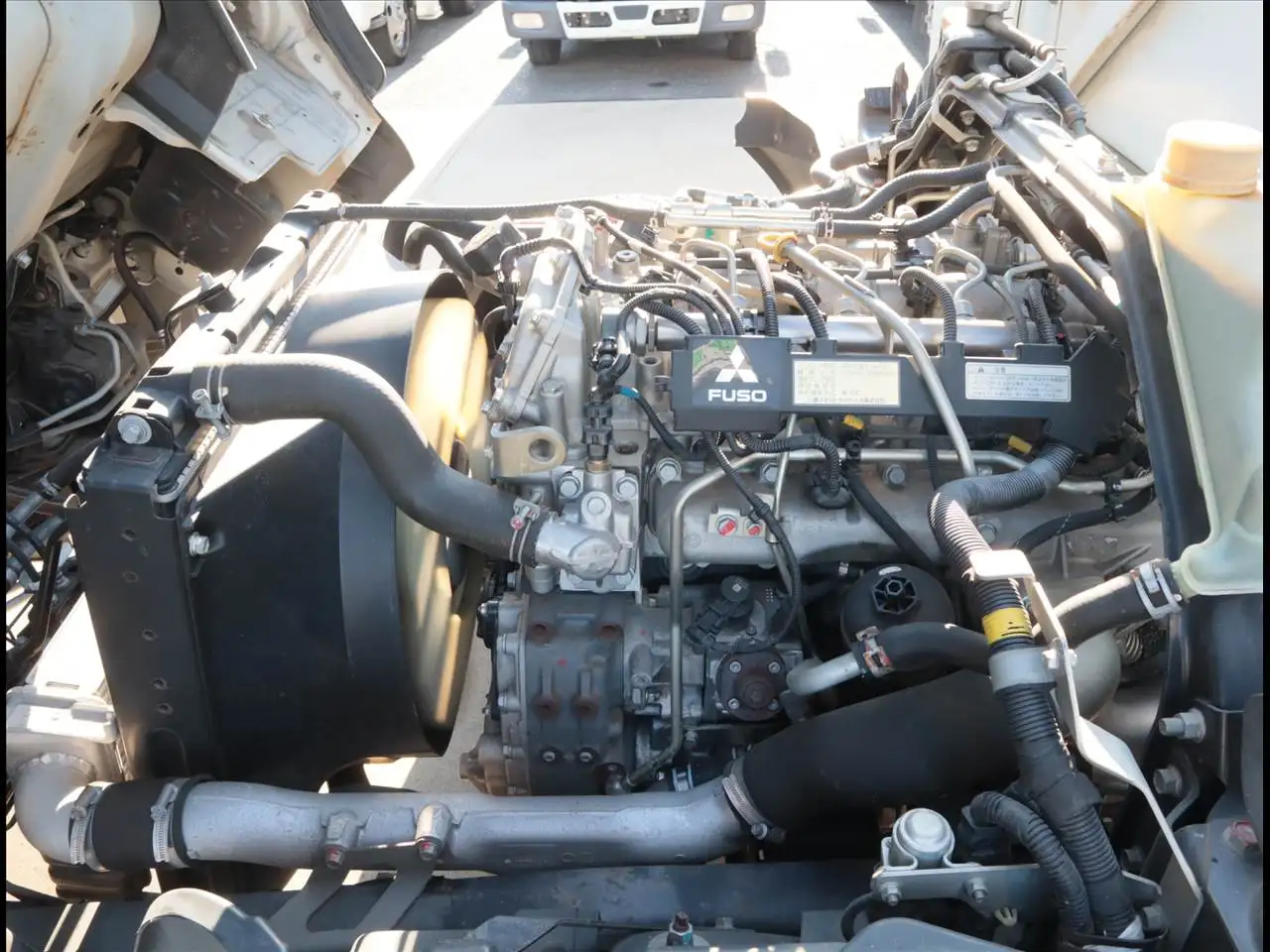 三菱 キャンター 小型 車両重機運搬 ラジコン ウインチの中古トラック画像19