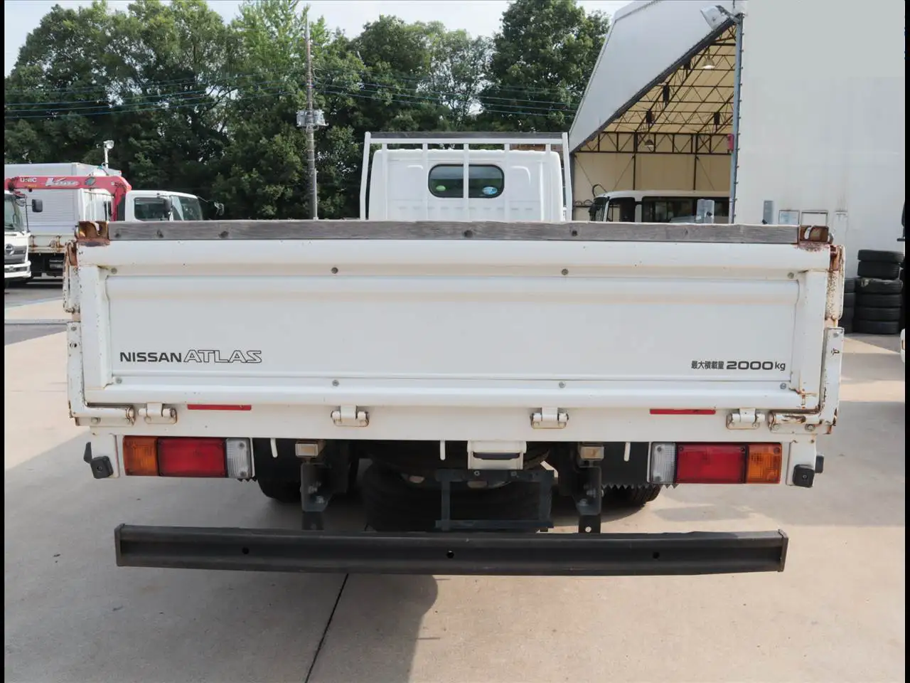 日産 アトラス 小型 平ボディ SKG-TZ3F24 H28の中古トラック画像4