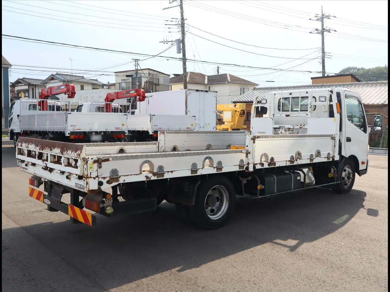 日野 デュトロ 小型 車両重機運搬 ラジコン ウインチの中古トラック画像3