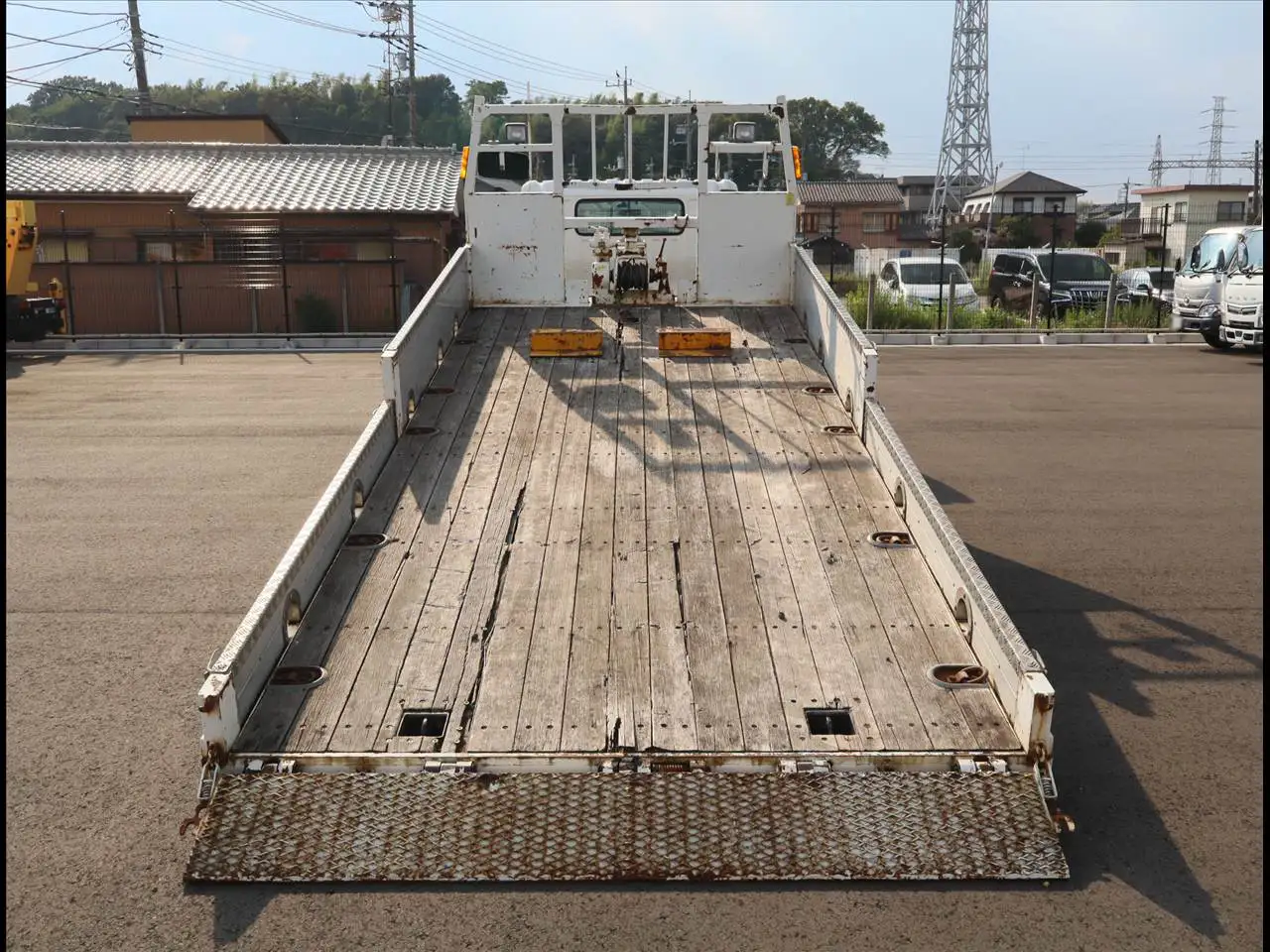 日野 デュトロ 小型 車両重機運搬 ラジコン ウインチの中古トラック画像7