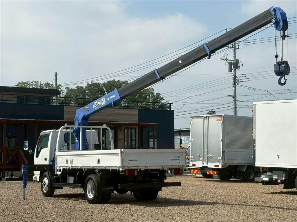 いすゞ エルフ 小型 クレーン付 4段 ラジコンの中古トラック画像6
