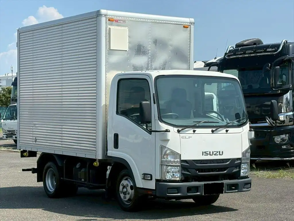 いすゞ エルフ 小型 アルミバン サイドドア TPG-NLR85ANの中古トラック画像2