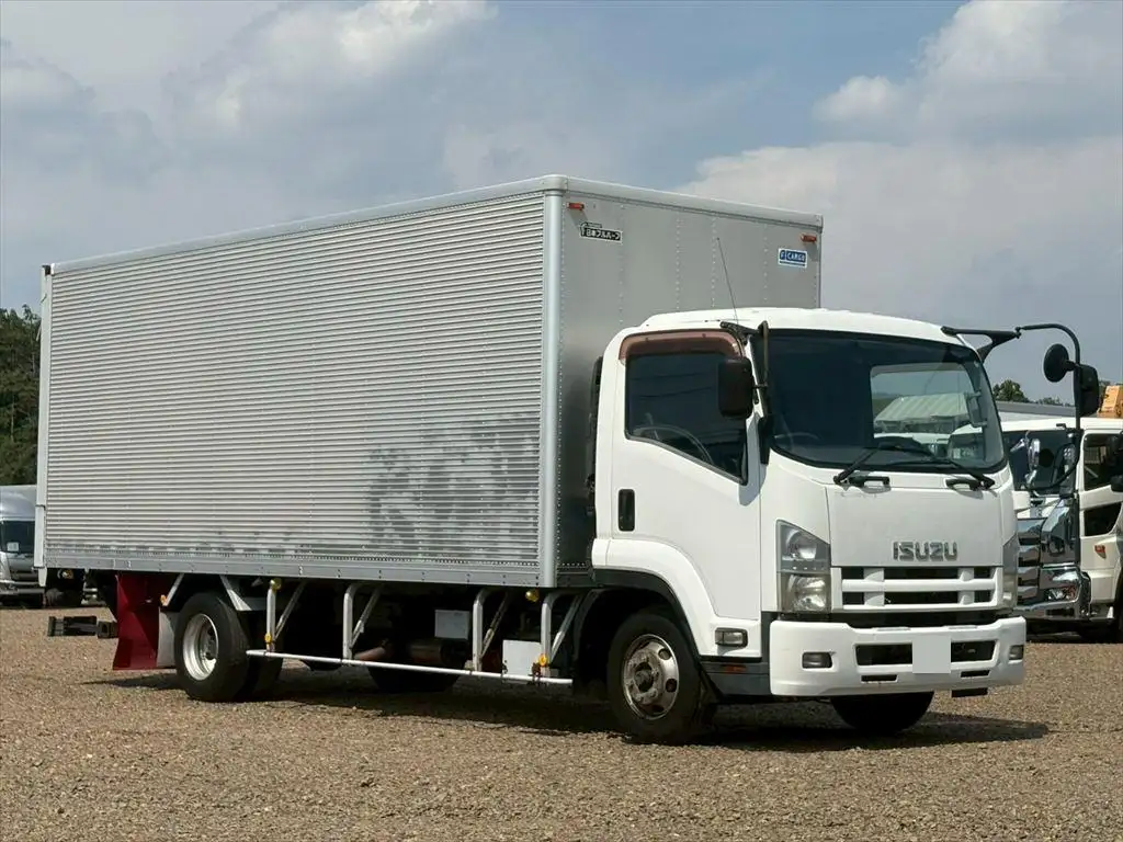 いすゞ フォワード 中型/増トン アルミバン パワーゲート TKG-FRR90S2の中古トラック画像2