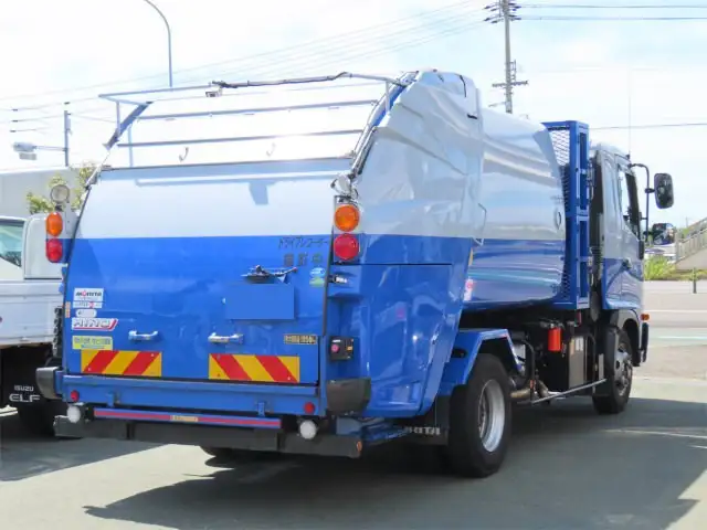 日野 レンジャー 中型/増トン パッカー車 巻き込み式 回転ダンプ式の中古トラック画像2