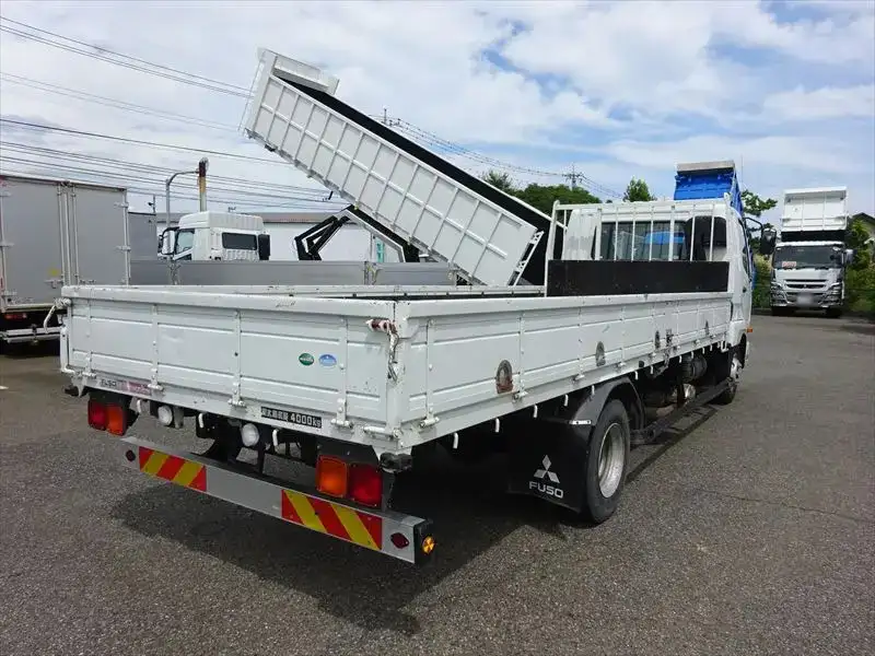 三菱 ファイター 中型/増トン 平ボディ ベッド TKG-FK61Fの中古トラック画像3