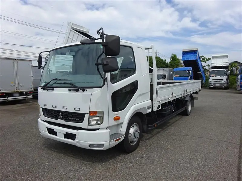三菱 ファイター 中型/増トン 平ボディ ベッド TKG-FK61F の中古トラック【車両No.191950】