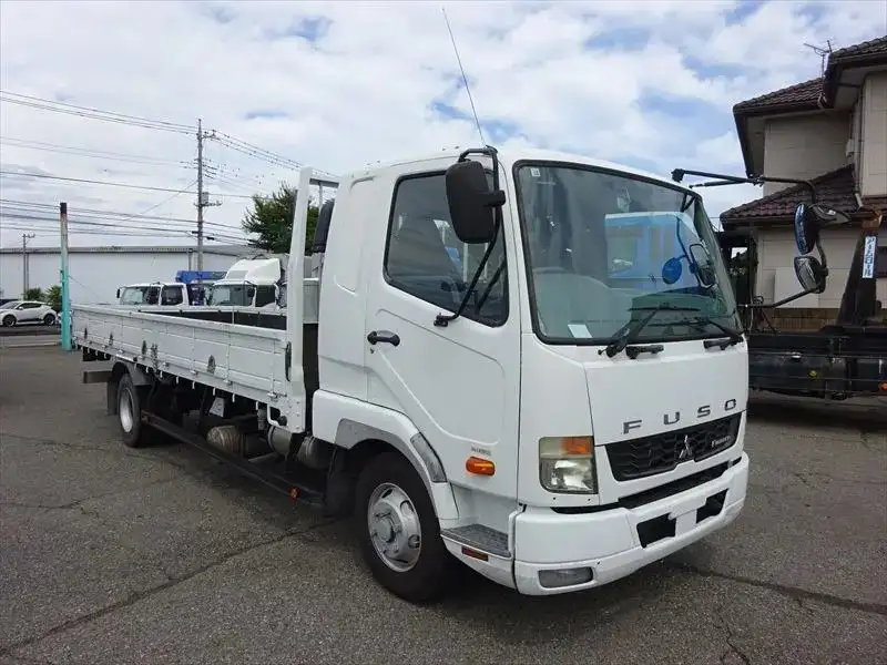 三菱 ファイター 中型/増トン 平ボディ ベッド TKG-FK61Fの中古トラック画像2