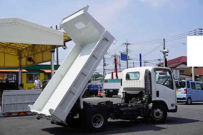 いすゞ エルフ 小型 ダンプ ローダー 強化の中古トラック画像4