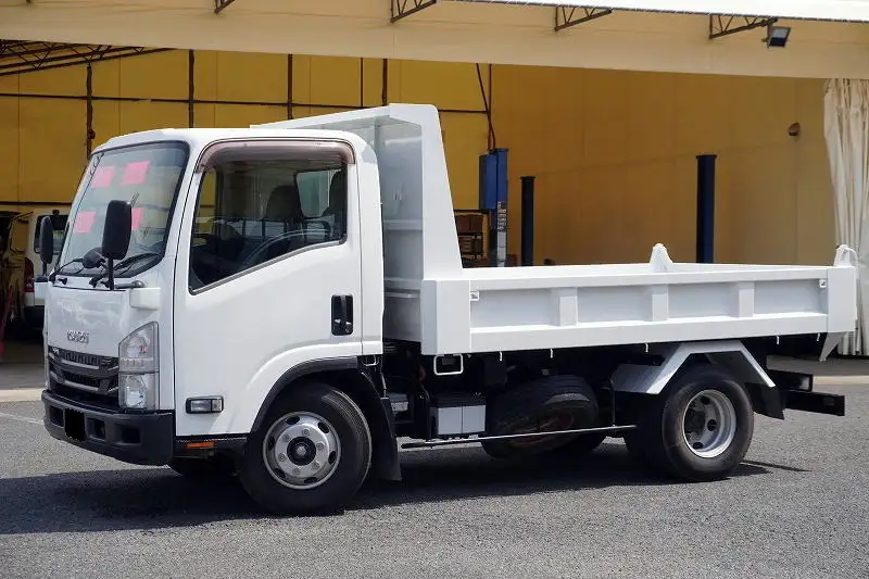 いすゞ エルフ 小型 ダンプ ローダー 強化 の中古トラック【車両No.195434】