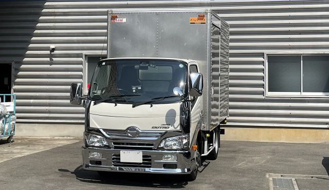 三菱 キャンター 小型 アルミバン パワーゲート サイドドア の中古トラック【車両No.187561】
