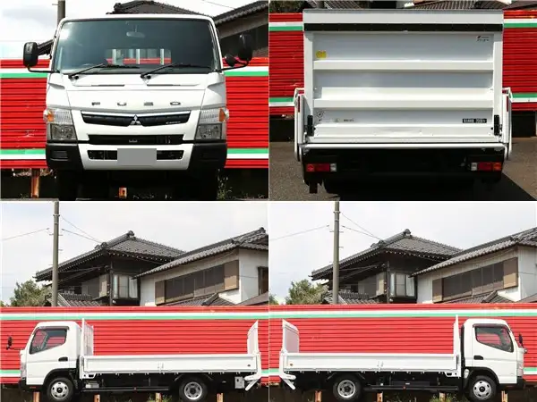 三菱 キャンター 小型 平ボディ パワーゲート TPG-FEB50の中古トラック画像6