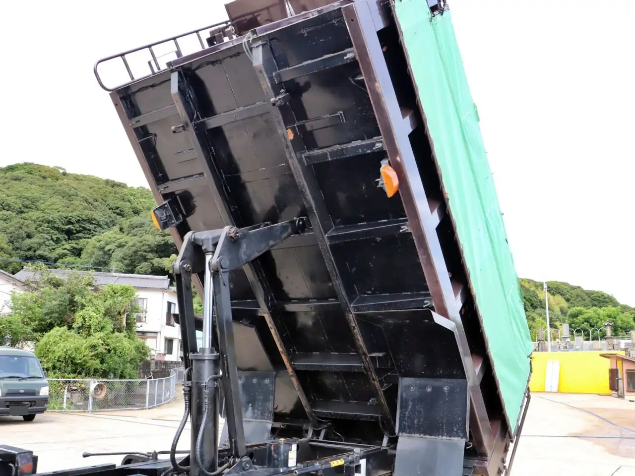 日野 レンジャー 中型/増トン ダンプ 土砂禁 コボレーンの中古トラック画像16