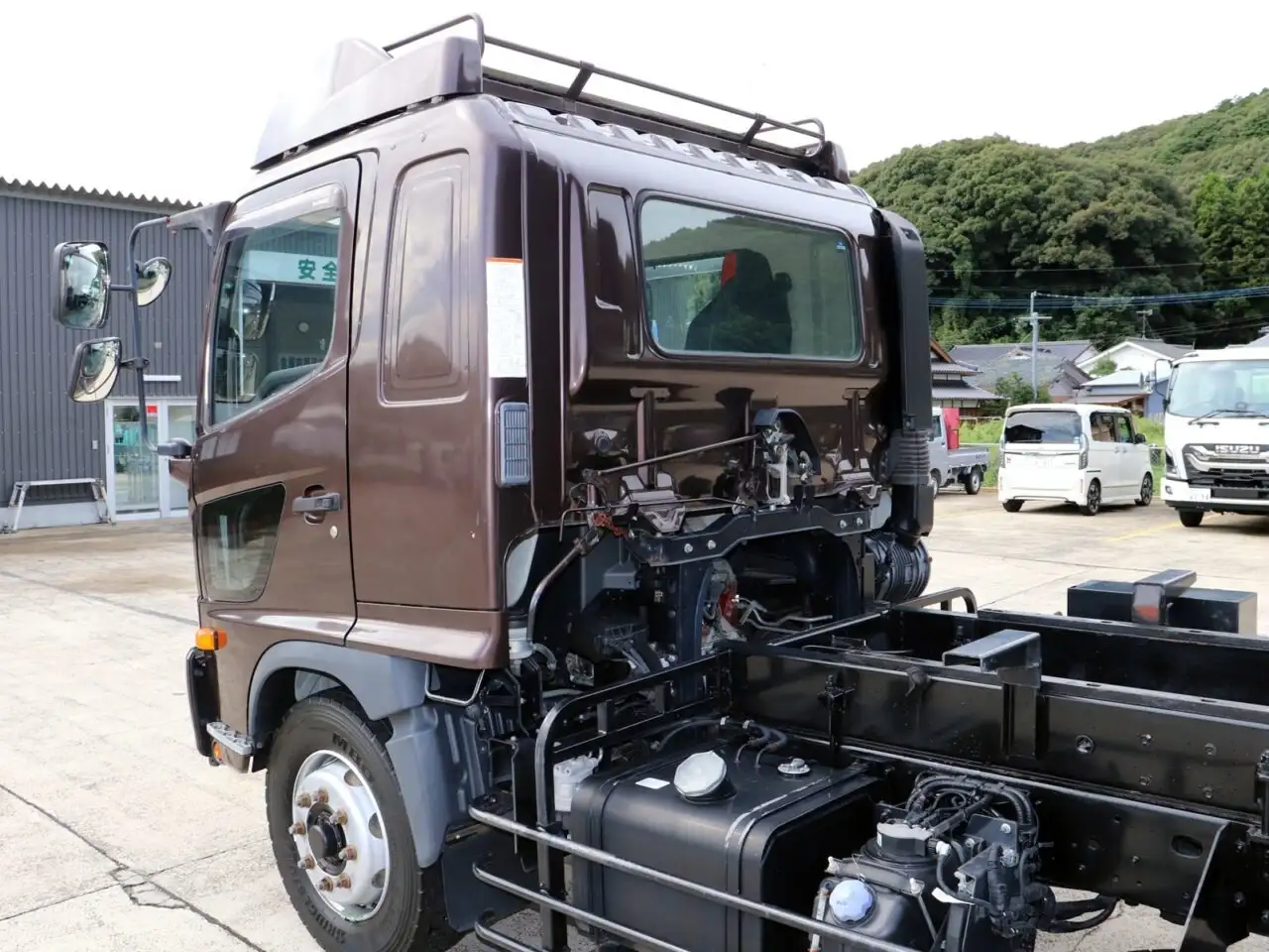 日野 レンジャー 中型/増トン ダンプ 土砂禁 コボレーンの中古トラック画像9