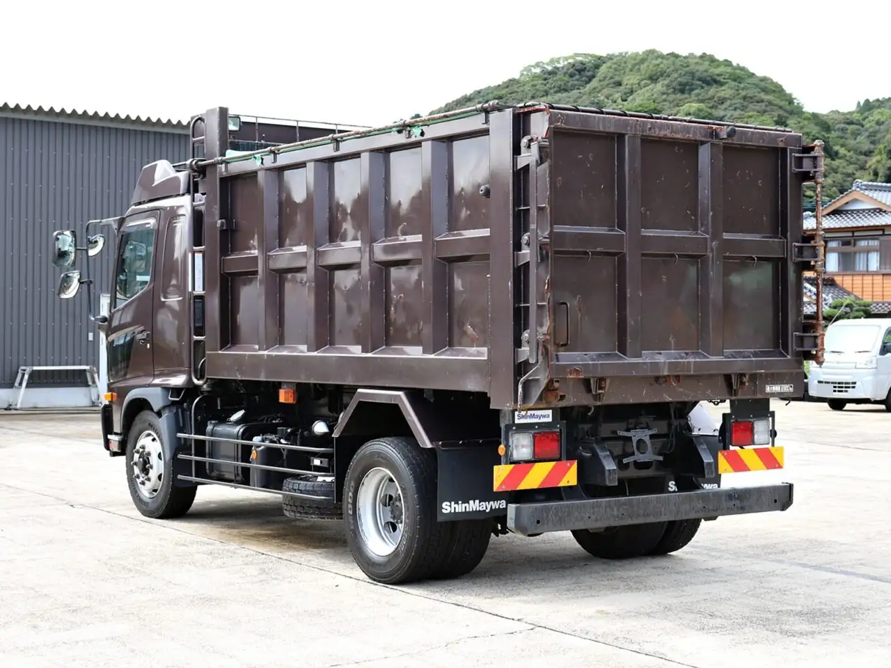 日野 レンジャー 中型/増トン ダンプ 土砂禁 コボレーンの中古トラック画像6