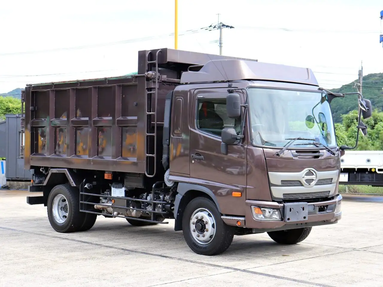 日野 レンジャー 中型/増トン ダンプ 土砂禁 コボレーンの中古トラック画像3