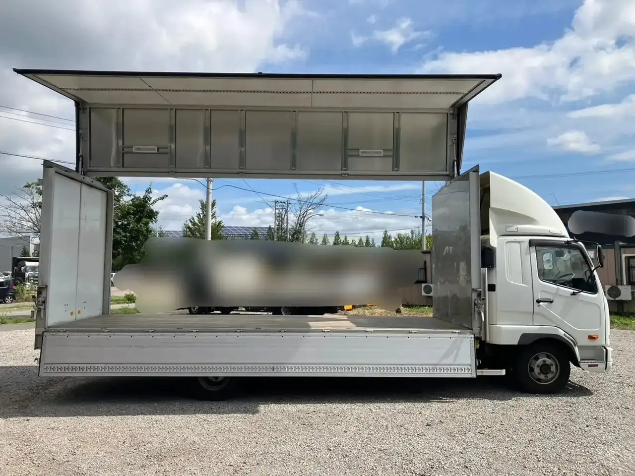 三菱 ファイター 中型/増トン ウイング エアサス ベッドの中古トラック画像7