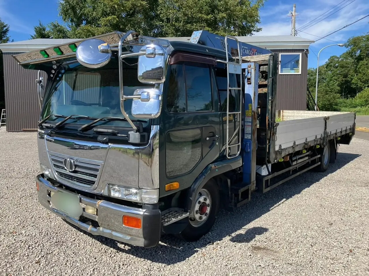 日産UD コンドル 中型/増トン 車両重機運搬 セルフローダー