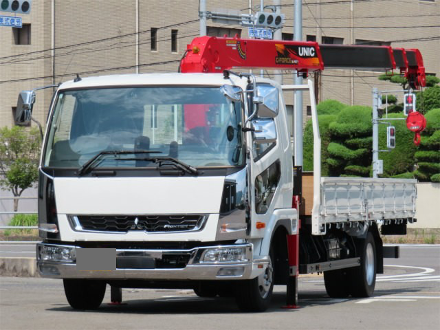 三菱 ファイター 中型/増トン クレーン付 アルミブロック 4段 の中古トラック【車両No.163018】