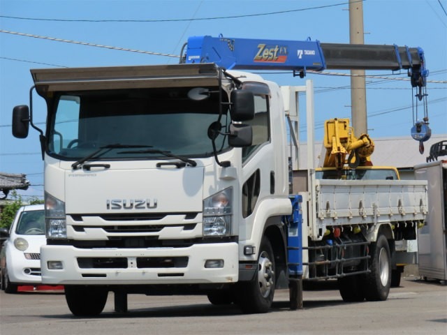 いすゞ フォワード 中型/増トン クレーン付 アルミブロック エアサス の中古トラック【車両No.184844】